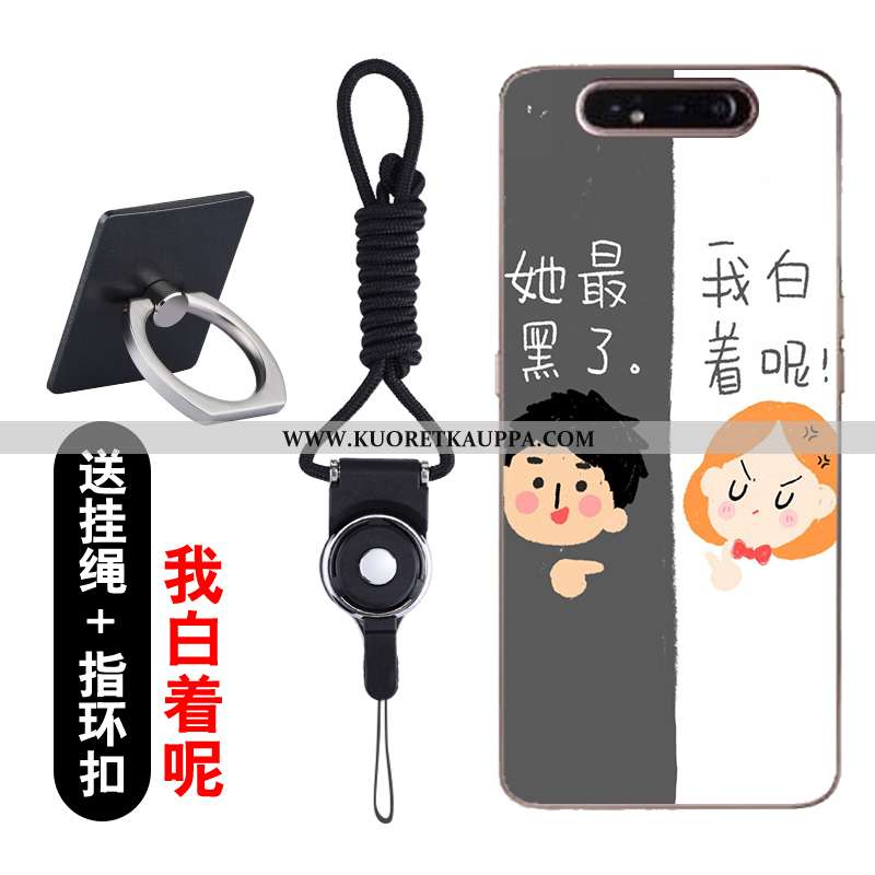 Kuori Samsung Galaxy A80, Kuoret Samsung Galaxy A80, Kotelo Samsung Galaxy A80 Läpinäkyvä Sarjakuva 