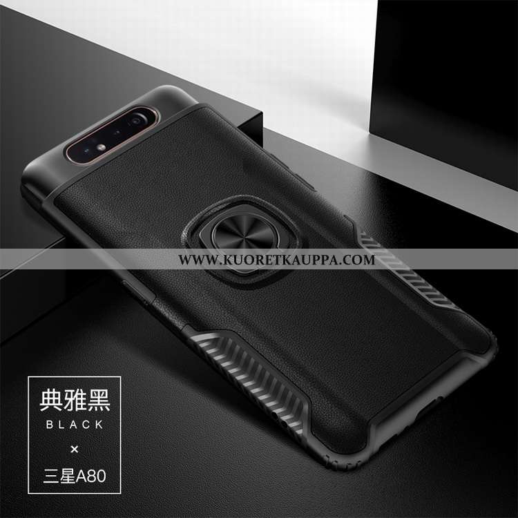 Kuori Samsung Galaxy A80, Kuoret Samsung Galaxy A80, Kotelo Samsung Galaxy A80 Nahka Kukkakuvio Suoj
