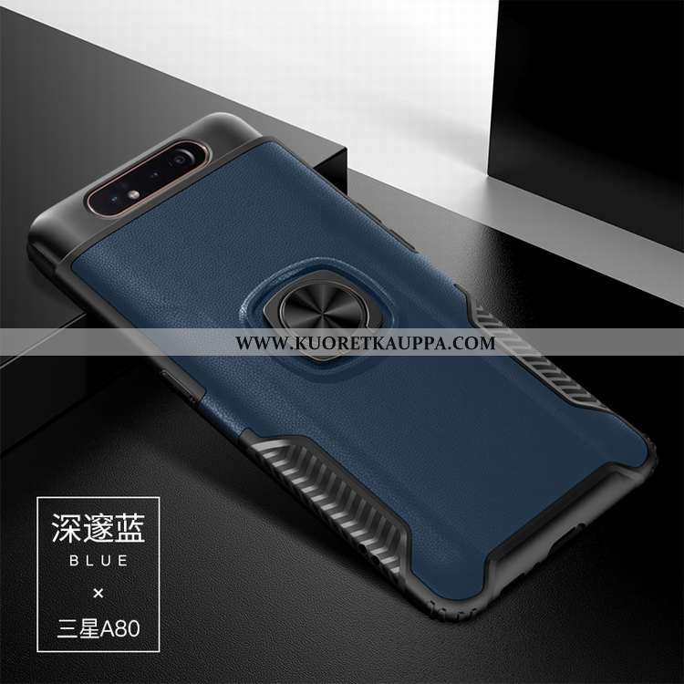 Kuori Samsung Galaxy A80, Kuoret Samsung Galaxy A80, Kotelo Samsung Galaxy A80 Nahka Kukkakuvio Suoj