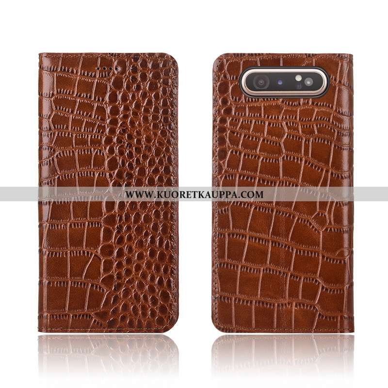 Kuori Samsung Galaxy A80, Kuoret Samsung Galaxy A80, Kotelo Samsung Galaxy A80 Nahka Silikoni Murtum