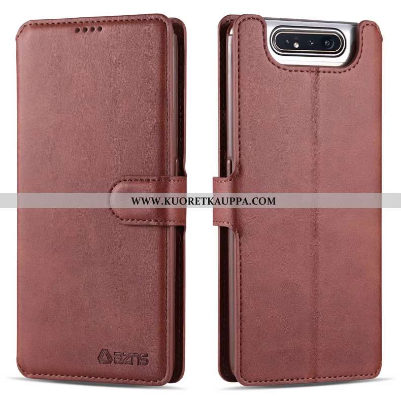 Kuori Samsung Galaxy A80, Kuoret Samsung Galaxy A80, Kotelo Samsung Galaxy A80 Nahkakuori Silikoni S