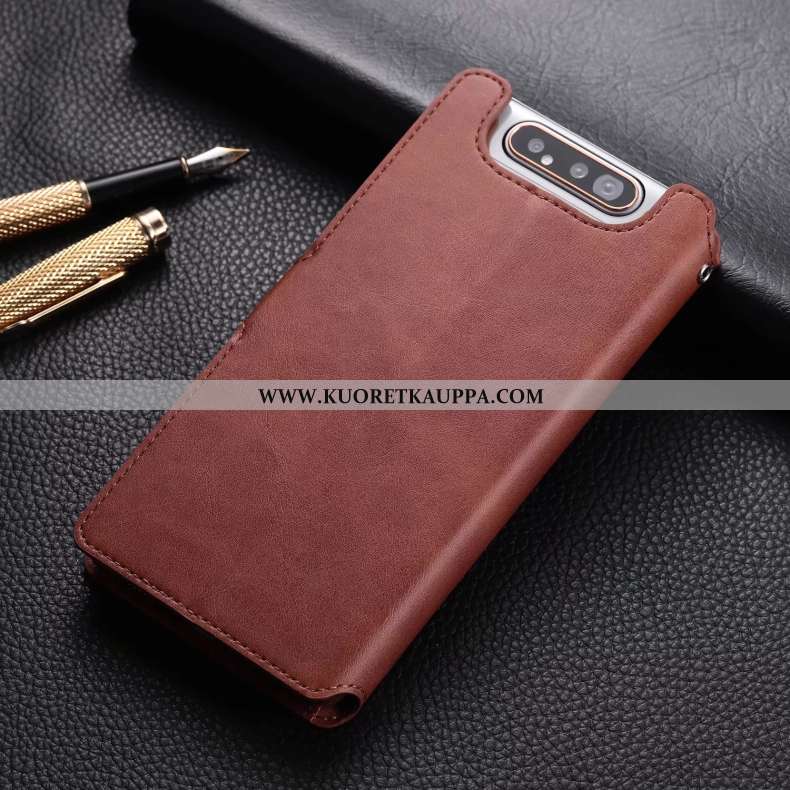 Kuori Samsung Galaxy A80, Kuoret Samsung Galaxy A80, Kotelo Samsung Galaxy A80 Nahkakuori Silikoni S