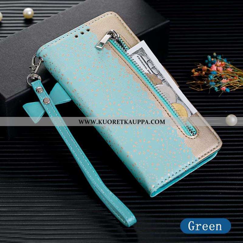 Kuori Samsung Galaxy A80, Kuoret Samsung Galaxy A80, Kotelo Samsung Galaxy A80 Pitsi Nahkakuori Kukk