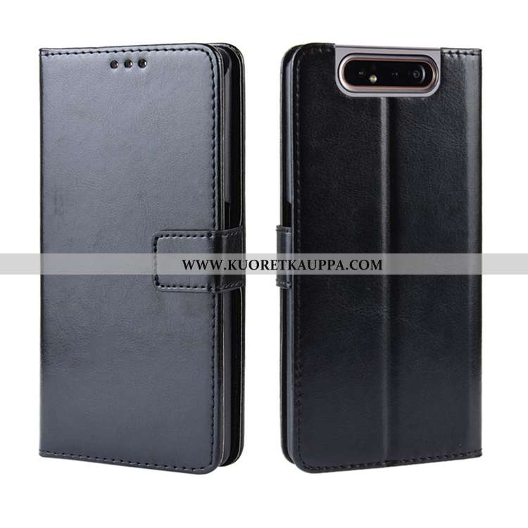 Kuori Samsung Galaxy A80, Kuoret Samsung Galaxy A80, Kotelo Samsung Galaxy A80 Salkku Nahkakuori Per