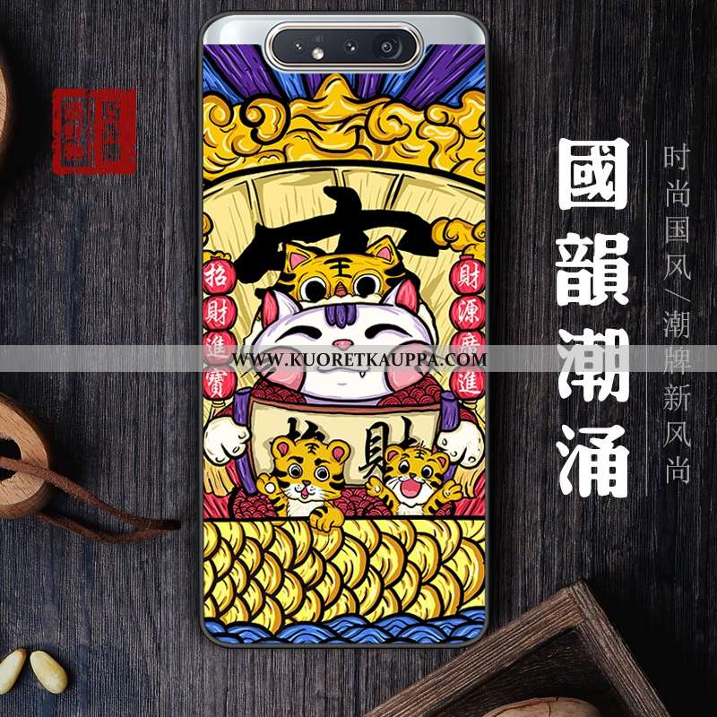 Kuori Samsung Galaxy A80, Kuoret Samsung Galaxy A80, Kotelo Samsung Galaxy A80 Sarjakuva Suuntaus Tä