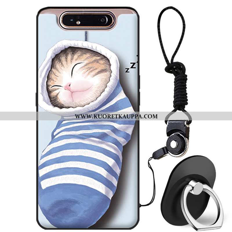 Kuori Samsung Galaxy A80, Kuoret Samsung Galaxy A80, Kotelo Samsung Galaxy A80 Silikoni Suojaus Ihan