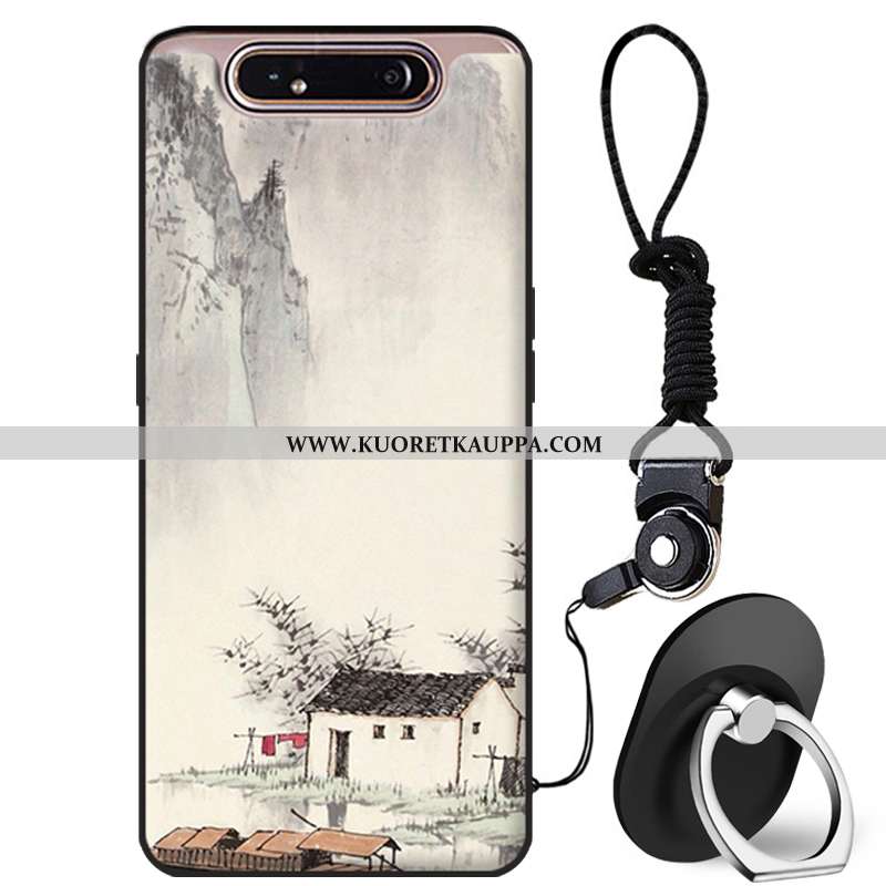 Kuori Samsung Galaxy A80, Kuoret Samsung Galaxy A80, Kotelo Samsung Galaxy A80 Silikoni Suojaus Ihan