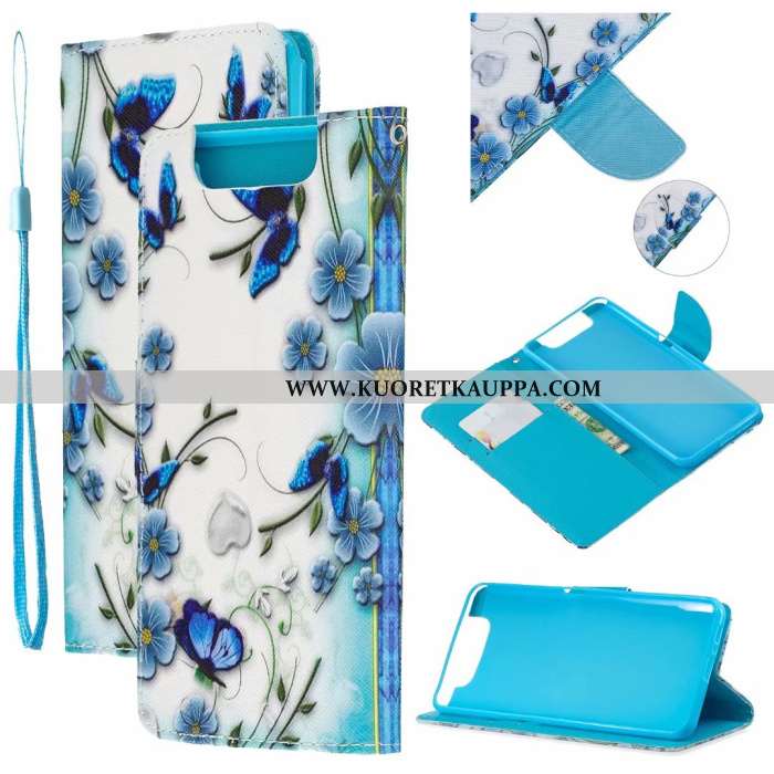 Kuori Samsung Galaxy A80, Kuoret Samsung Galaxy A80, Kotelo Samsung Galaxy A80 Suojaus Nahkakuori Si