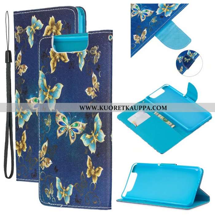 Kuori Samsung Galaxy A80, Kuoret Samsung Galaxy A80, Kotelo Samsung Galaxy A80 Suojaus Nahkakuori Si