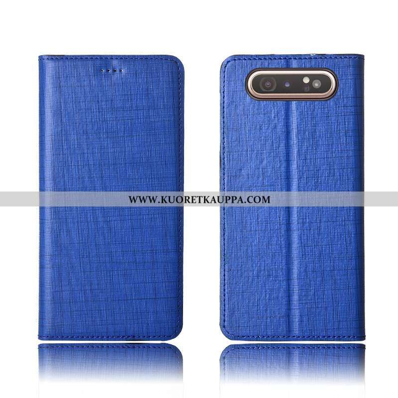 Kuori Samsung Galaxy A80, Kuoret Samsung Galaxy A80, Kotelo Samsung Galaxy A80 Suojaus Silikoni Puna