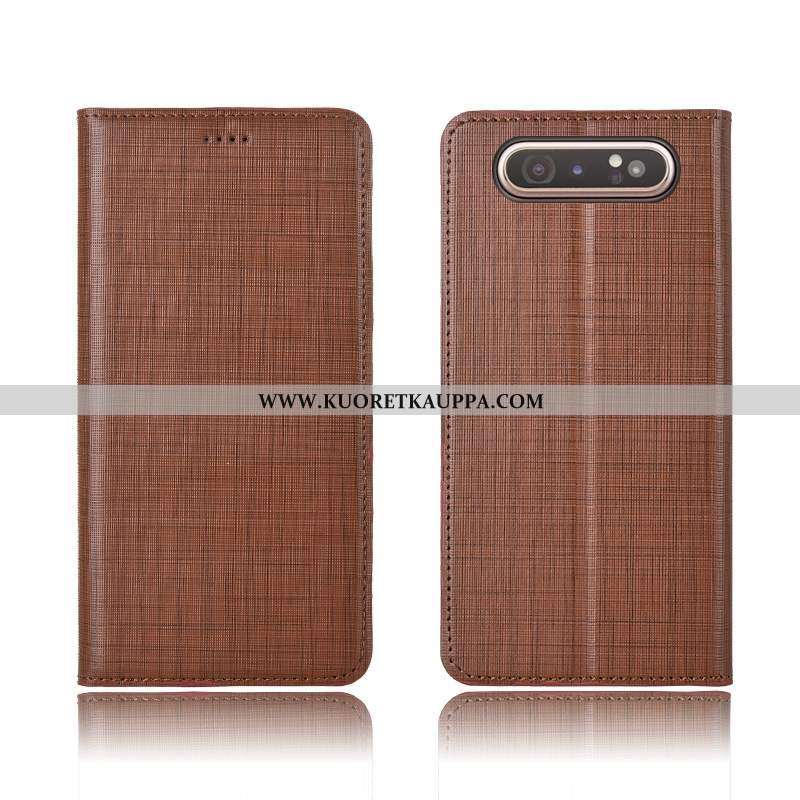 Kuori Samsung Galaxy A80, Kuoret Samsung Galaxy A80, Kotelo Samsung Galaxy A80 Suojaus Silikoni Puna