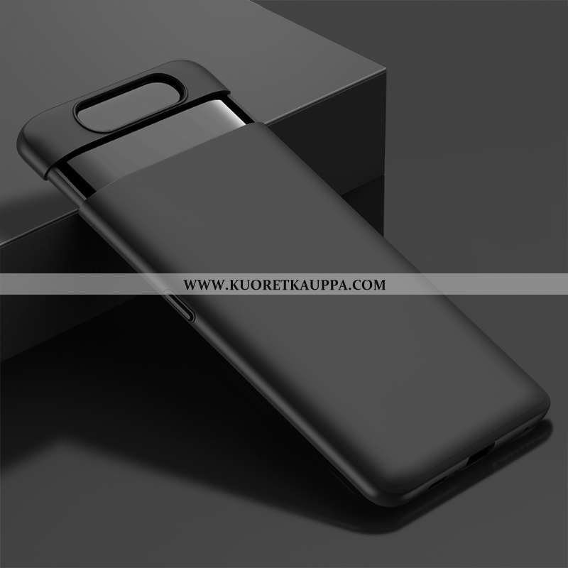 Kuori Samsung Galaxy A80, Kuoret Samsung Galaxy A80, Kotelo Samsung Galaxy A80 Tila Läpinäkyvä Punai