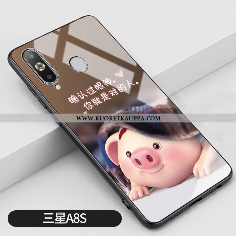 Kuori Samsung Galaxy A8s, Kuoret Samsung Galaxy A8s, Kotelo Samsung Galaxy A8s Lasi Persoonallisuus 