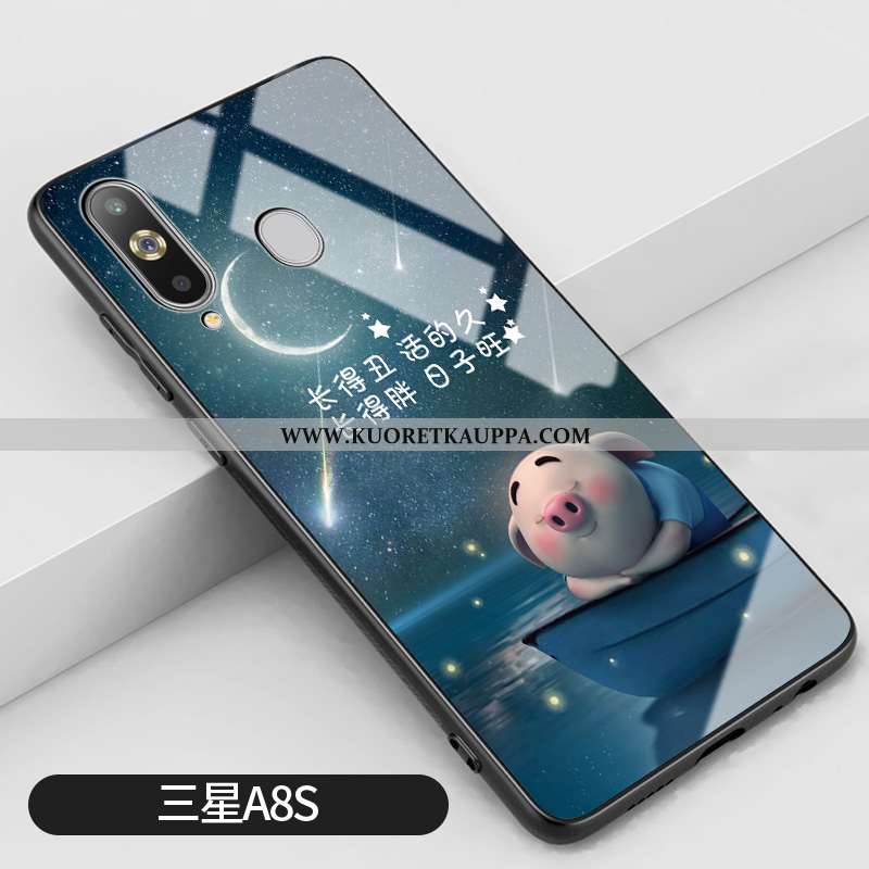 Kuori Samsung Galaxy A8s, Kuoret Samsung Galaxy A8s, Kotelo Samsung Galaxy A8s Lasi Persoonallisuus 