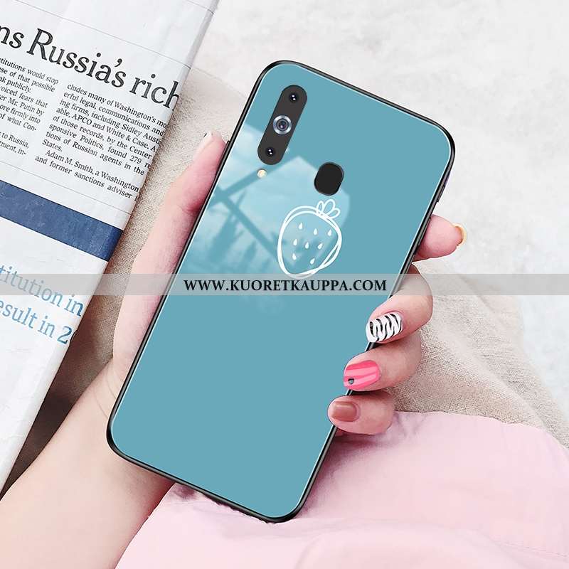 Kuori Samsung Galaxy A8s, Kuoret Samsung Galaxy A8s, Kotelo Samsung Galaxy A8s Lasi Tähti Rakastunut
