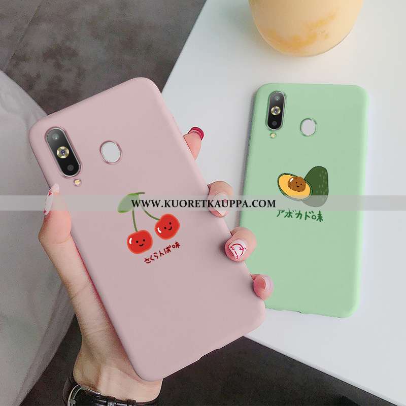 Kuori Samsung Galaxy A8s, Kuoret Samsung Galaxy A8s, Kotelo Samsung Galaxy A8s Pesty Suede Pehmeä Ne