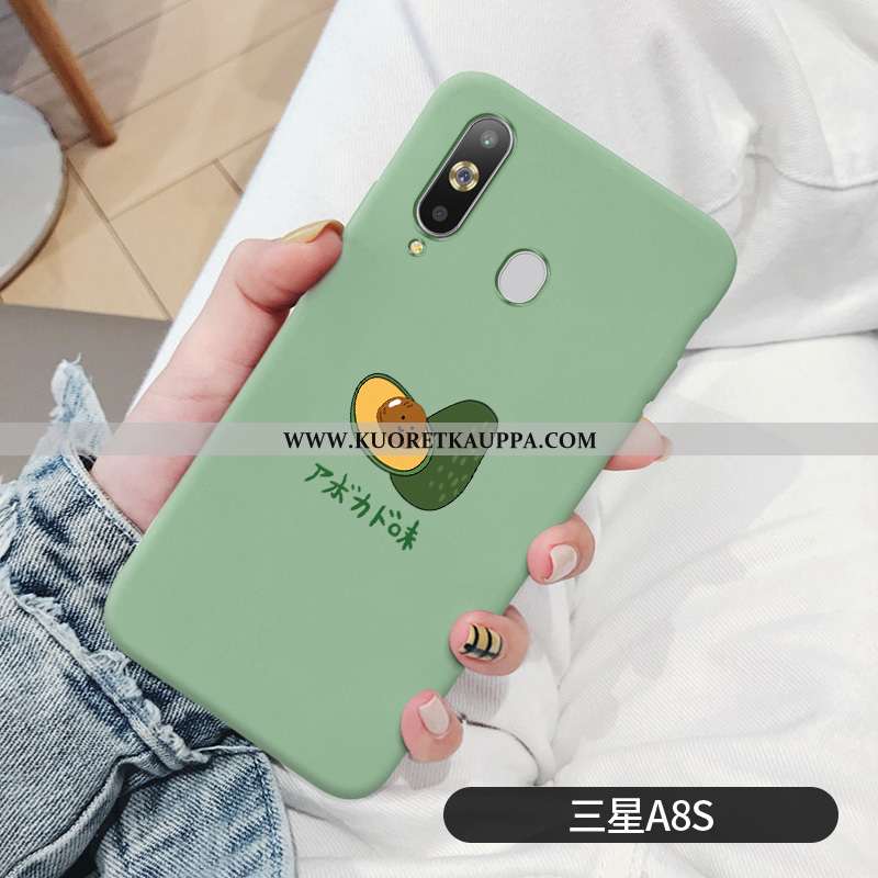 Kuori Samsung Galaxy A8s, Kuoret Samsung Galaxy A8s, Kotelo Samsung Galaxy A8s Pesty Suede Pehmeä Ne