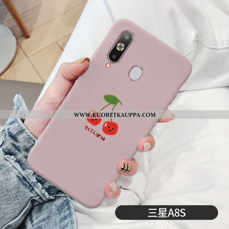 Kuori Samsung Galaxy A8s, Kuoret Samsung Galaxy A8s, Kotelo Samsung Galaxy A8s Pesty Suede Pehmeä Ne