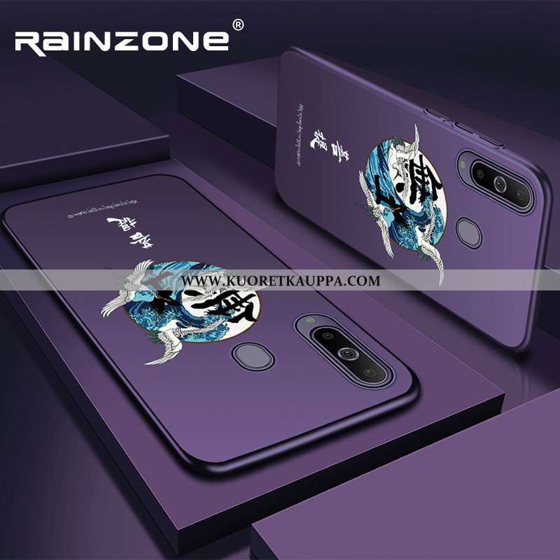 Kuori Samsung Galaxy A8s, Kuoret Samsung Galaxy A8s, Kotelo Samsung Galaxy A8s Pesty Suede Persoonal