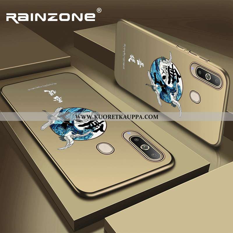 Kuori Samsung Galaxy A8s, Kuoret Samsung Galaxy A8s, Kotelo Samsung Galaxy A8s Pesty Suede Persoonal