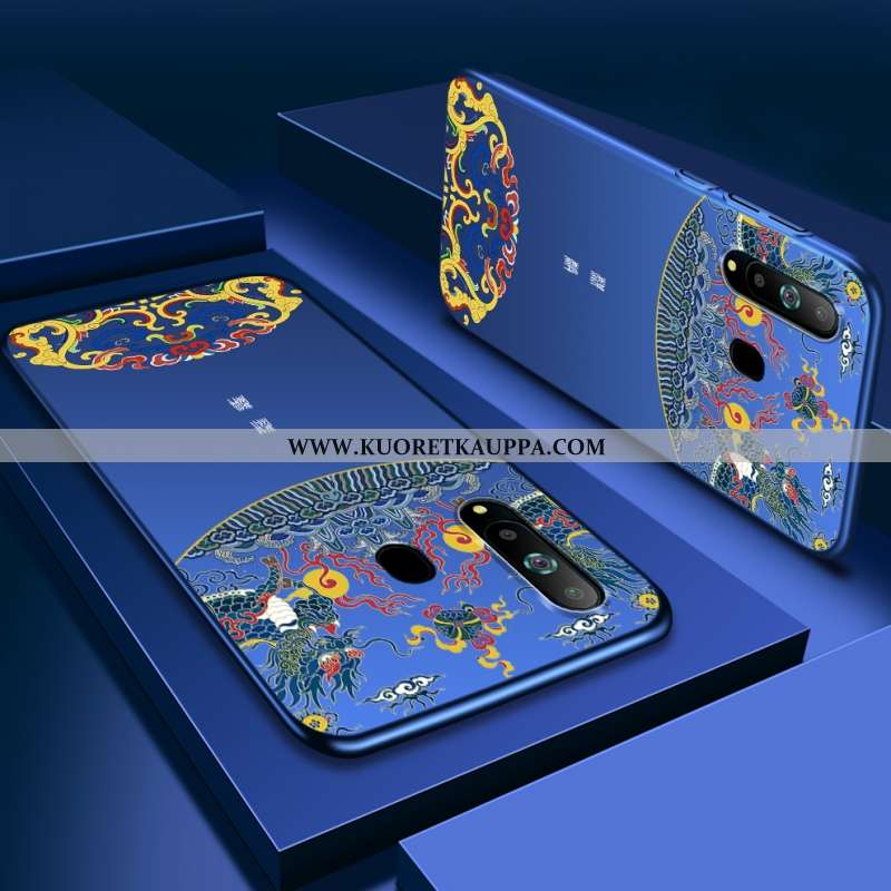 Kuori Samsung Galaxy A8s, Kuoret Samsung Galaxy A8s, Kotelo Samsung Galaxy A8s Pesty Suede Persoonal