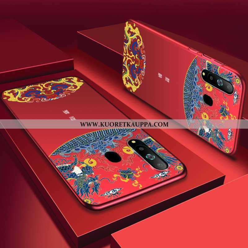 Kuori Samsung Galaxy A8s, Kuoret Samsung Galaxy A8s, Kotelo Samsung Galaxy A8s Pesty Suede Persoonal