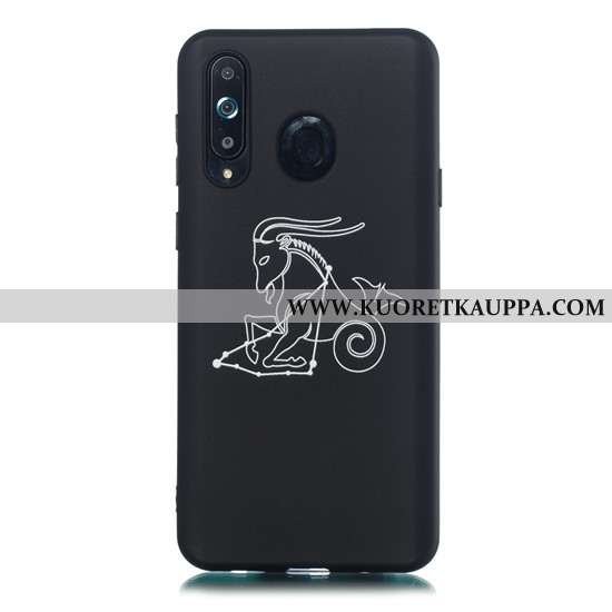 Kuori Samsung Galaxy A8s, Kuoret Samsung Galaxy A8s, Kotelo Samsung Galaxy A8s Pesty Suede Sarjakuva