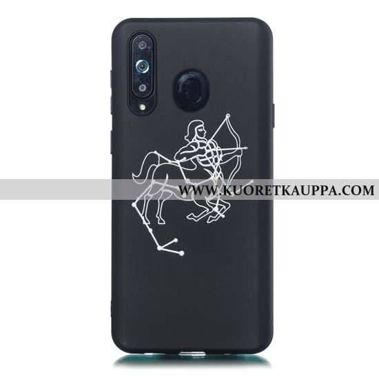 Kuori Samsung Galaxy A8s, Kuoret Samsung Galaxy A8s, Kotelo Samsung Galaxy A8s Pesty Suede Sarjakuva