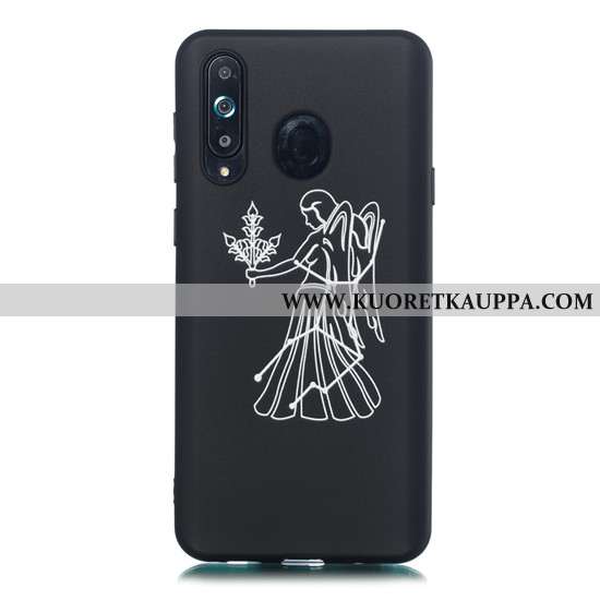 Kuori Samsung Galaxy A8s, Kuoret Samsung Galaxy A8s, Kotelo Samsung Galaxy A8s Pesty Suede Sarjakuva