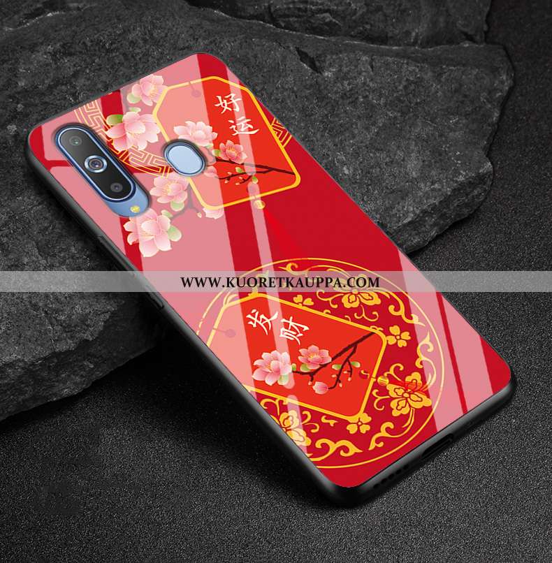 Kuori Samsung Galaxy A8s, Kuoret Samsung Galaxy A8s, Kotelo Samsung Galaxy A8s Sarjakuva Ihana Viole