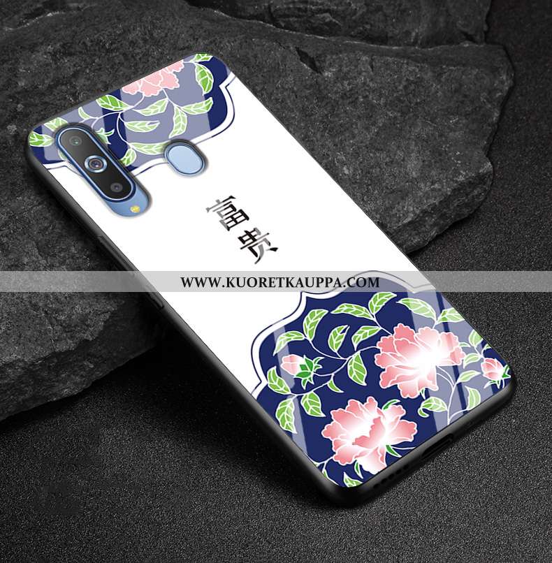 Kuori Samsung Galaxy A8s, Kuoret Samsung Galaxy A8s, Kotelo Samsung Galaxy A8s Sarjakuva Ihana Viole