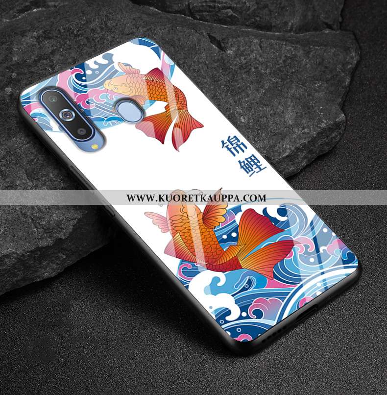 Kuori Samsung Galaxy A8s, Kuoret Samsung Galaxy A8s, Kotelo Samsung Galaxy A8s Sarjakuva Ihana Viole