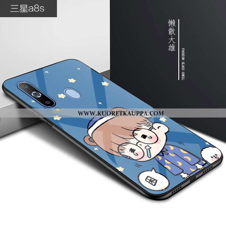 Kuori Samsung Galaxy A8s, Kuoret Samsung Galaxy A8s, Kotelo Samsung Galaxy A8s Sarjakuva Suojaus Las