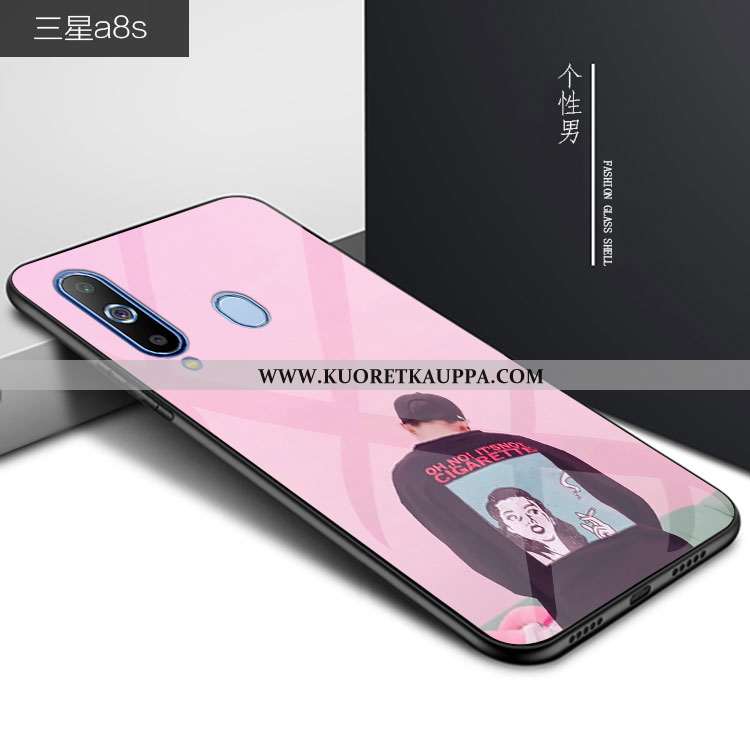 Kuori Samsung Galaxy A8s, Kuoret Samsung Galaxy A8s, Kotelo Samsung Galaxy A8s Sarjakuva Suojaus Las