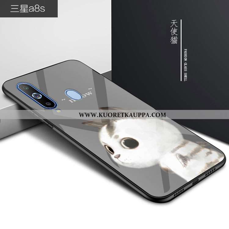 Kuori Samsung Galaxy A8s, Kuoret Samsung Galaxy A8s, Kotelo Samsung Galaxy A8s Sarjakuva Suojaus Las