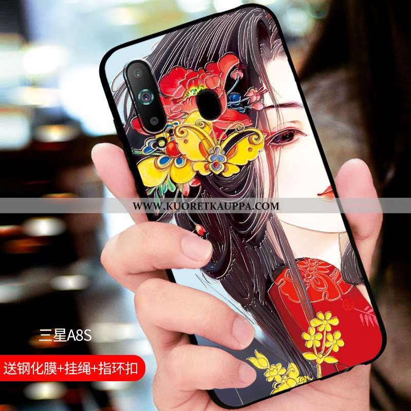 Kuori Samsung Galaxy A8s, Kuoret Samsung Galaxy A8s, Kotelo Samsung Galaxy A8s Silikoni Suojaus Täht