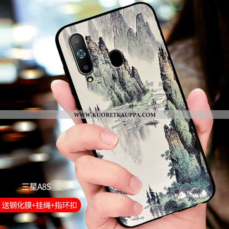 Kuori Samsung Galaxy A8s, Kuoret Samsung Galaxy A8s, Kotelo Samsung Galaxy A8s Silikoni Suojaus Täht