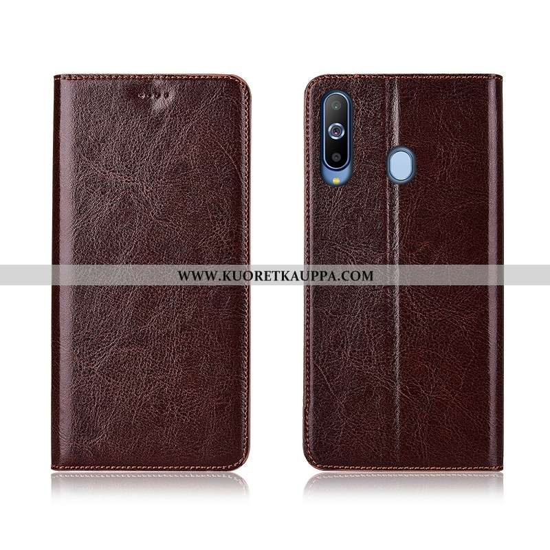 Kuori Samsung Galaxy A8s, Kuoret Samsung Galaxy A8s, Kotelo Samsung Galaxy A8s Suojaus Nahkakuori 20