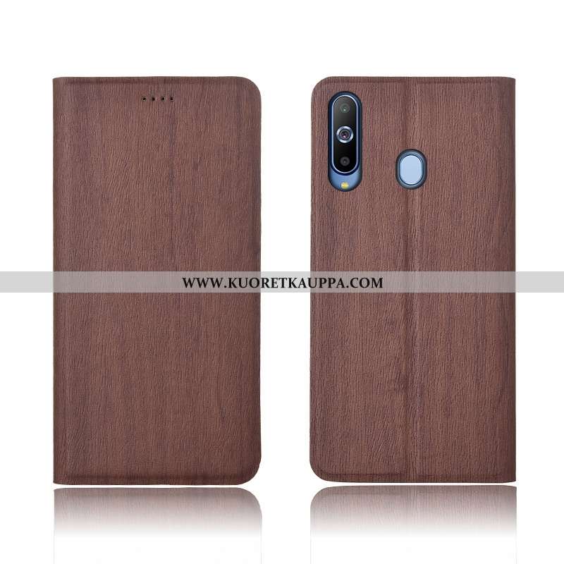 Kuori Samsung Galaxy A8s, Kuoret Samsung Galaxy A8s, Kotelo Samsung Galaxy A8s Suojaus Nahkakuori Ku