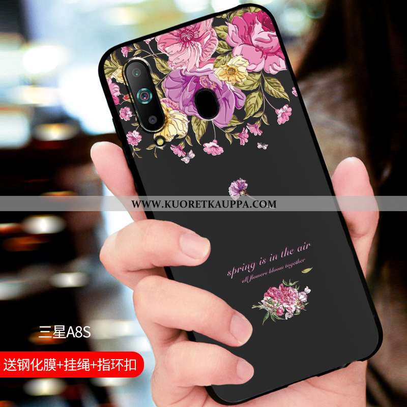 Kuori Samsung Galaxy A8s, Kuoret Samsung Galaxy A8s, Kotelo Samsung Galaxy A8s Suojaus Pesty Suede A