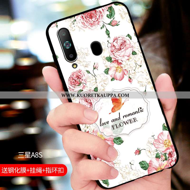 Kuori Samsung Galaxy A8s, Kuoret Samsung Galaxy A8s, Kotelo Samsung Galaxy A8s Suojaus Pesty Suede A