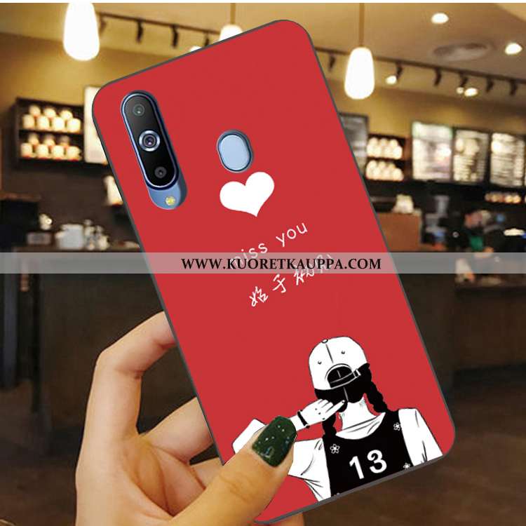 Kuori Samsung Galaxy A8s, Kuoret Samsung Galaxy A8s, Kotelo Samsung Galaxy A8s Suojaus Pesty Suede P