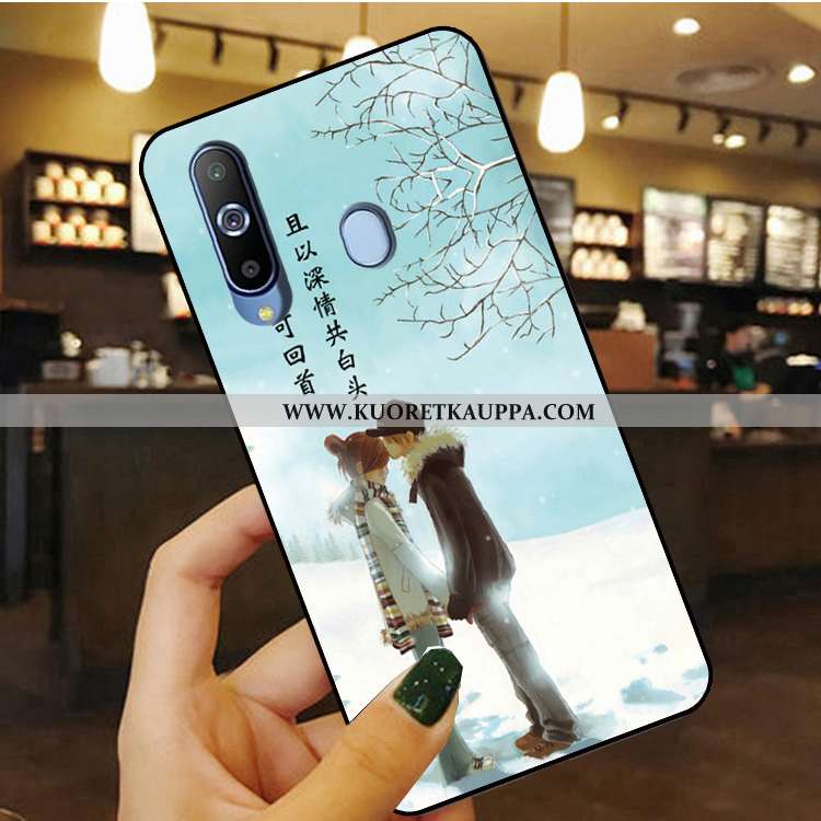 Kuori Samsung Galaxy A8s, Kuoret Samsung Galaxy A8s, Kotelo Samsung Galaxy A8s Suojaus Pesty Suede P