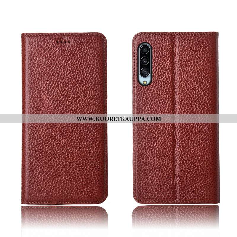 Kuori Samsung Galaxy A90 5g, Kuoret Samsung Galaxy A90 5g, Kotelo Samsung Galaxy A90 5g Nahkakuori P