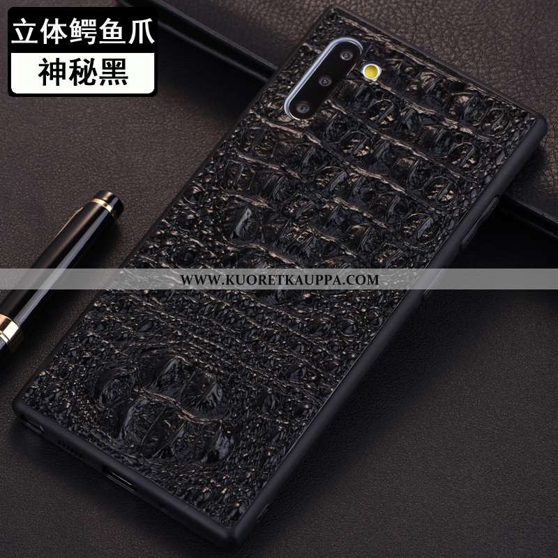 Kuori Samsung Galaxy Note 10, Kuoret Samsung Galaxy Note 10, Kotelo Samsung Galaxy Note 10 Nahkakuor