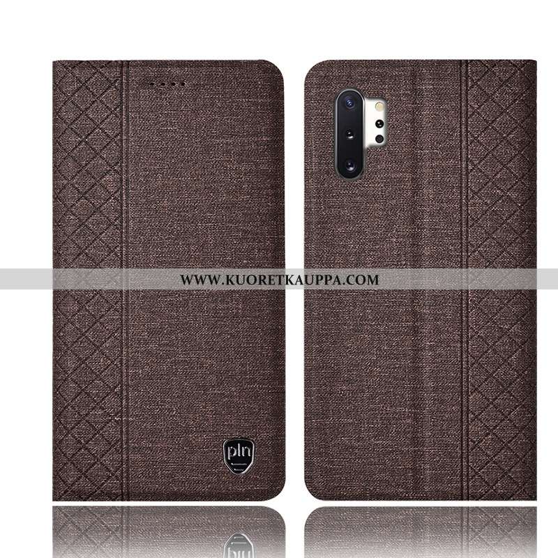 Kuori Samsung Galaxy Note 10+, Kuoret Samsung Galaxy Note 10+, Kotelo Samsung Galaxy Note 10+ Pellav