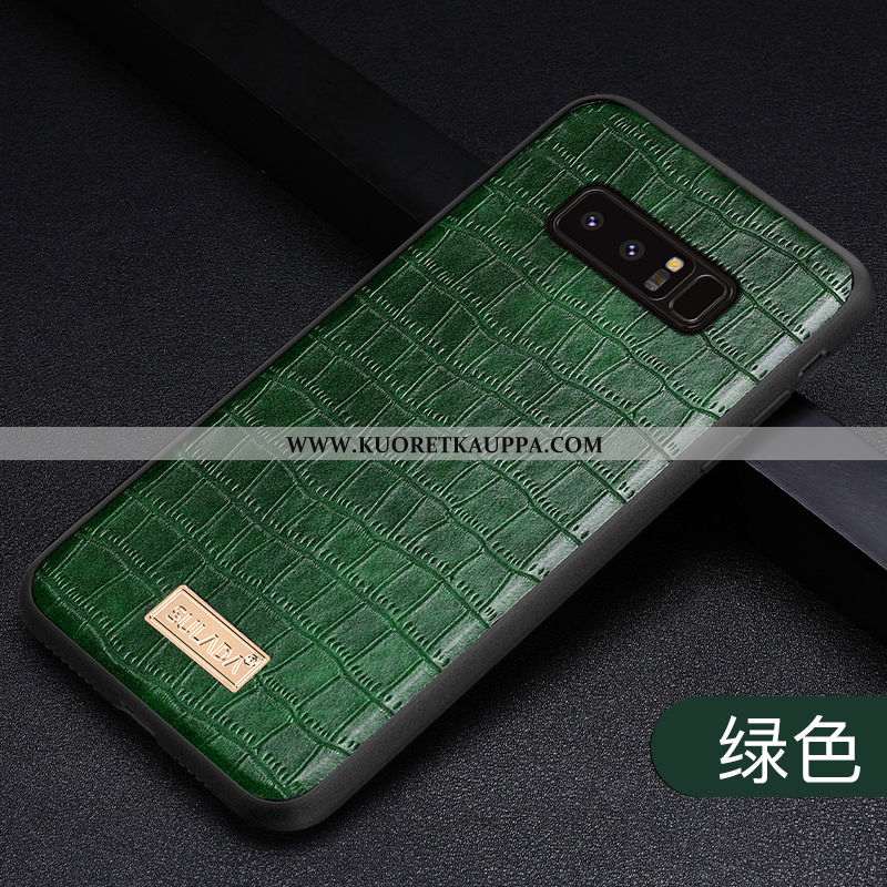 Kuori Samsung Galaxy Note 8, Kuoret Samsung Galaxy Note 8, Kotelo Samsung Galaxy Note 8 Aito Nahka K