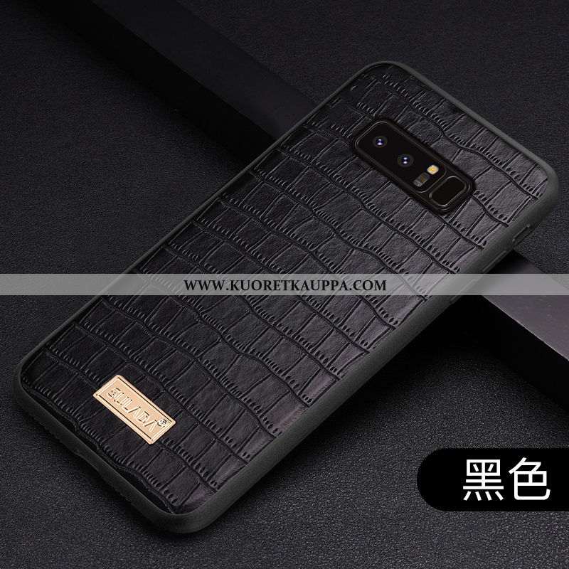 Kuori Samsung Galaxy Note 8, Kuoret Samsung Galaxy Note 8, Kotelo Samsung Galaxy Note 8 Aito Nahka K
