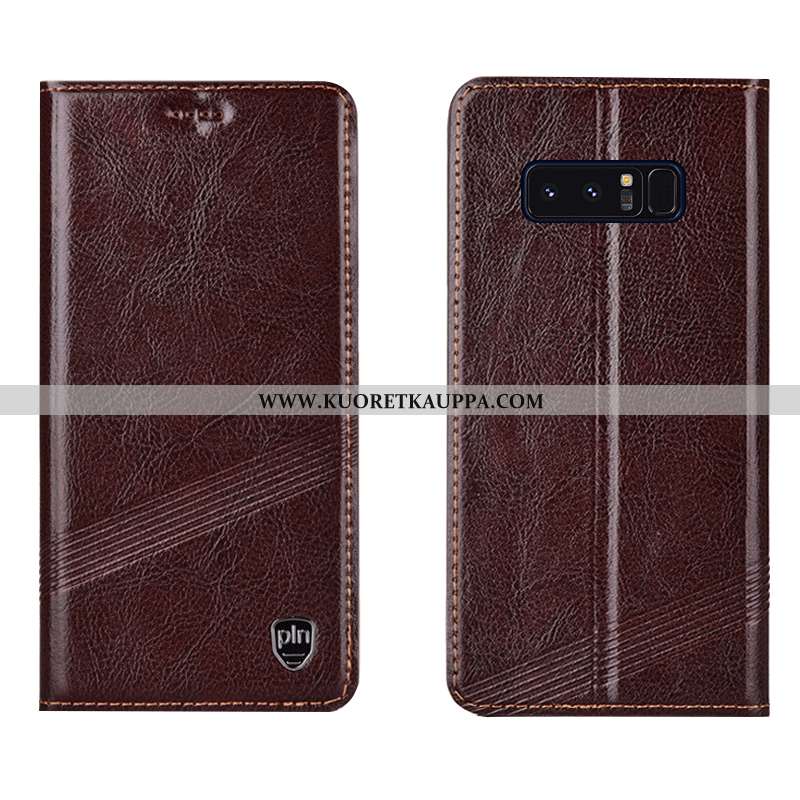 Kuori Samsung Galaxy Note 8, Kuoret Samsung Galaxy Note 8, Kotelo Samsung Galaxy Note 8 Nahkakuori S