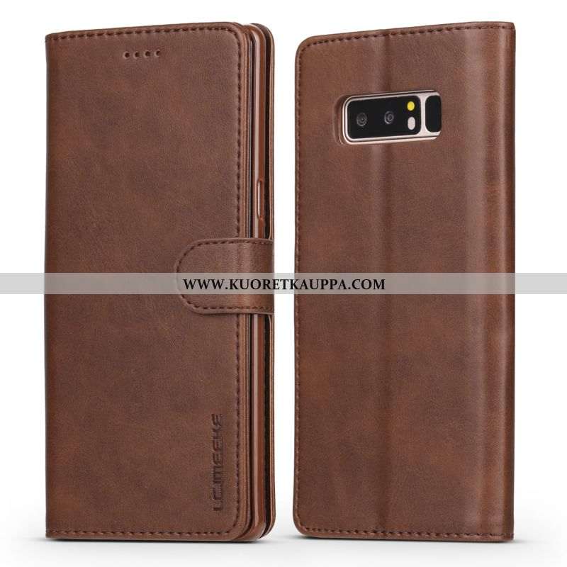 Kuori Samsung Galaxy Note 8, Kuoret Samsung Galaxy Note 8, Kotelo Samsung Galaxy Note 8 Suojaus Nahk